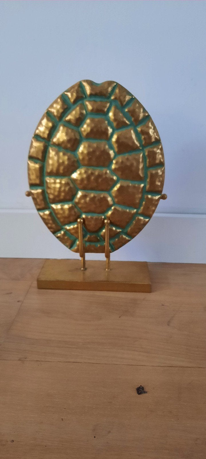 schildpad ornament /  sierschild, Ophalen of Verzenden, Nieuw, Groen
