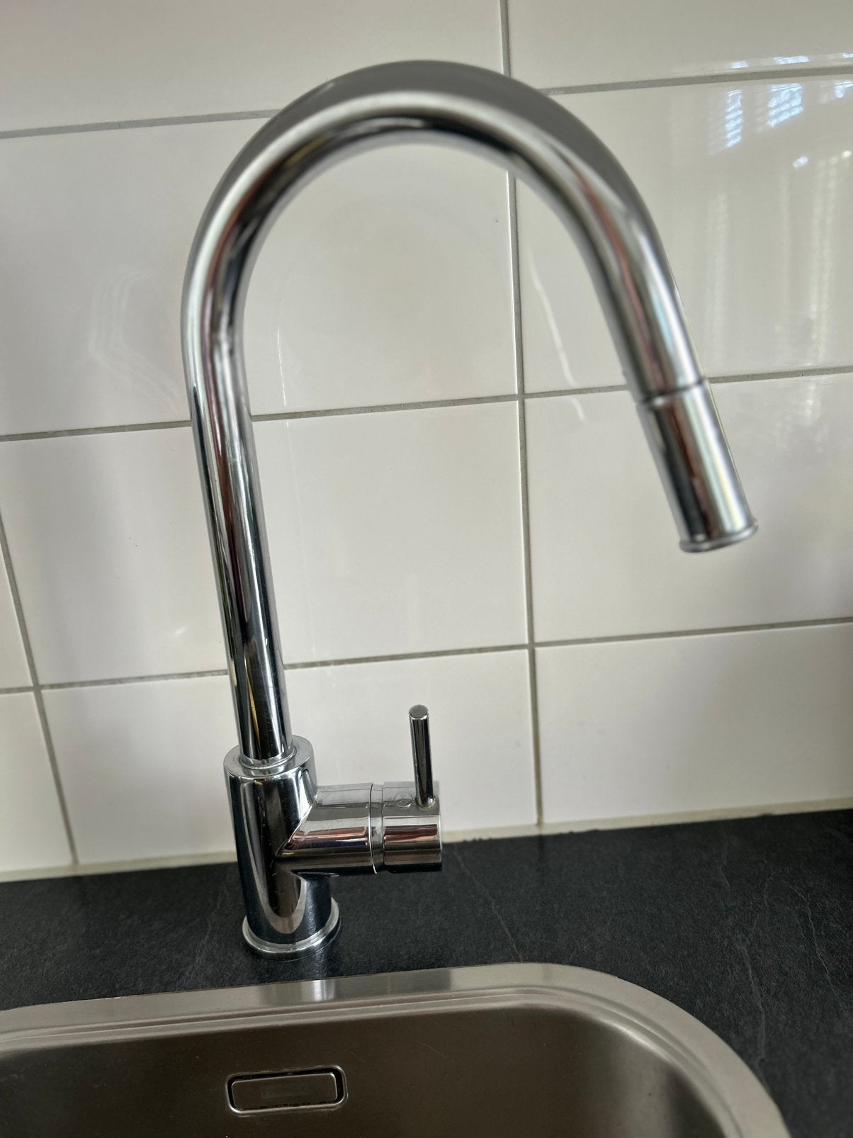 Livarno keuken Mengkraan met uittrekbare sproeier, Ophalen, Zo goed als nieuw, Minder dan 50 cm, Minder dan 100 cm