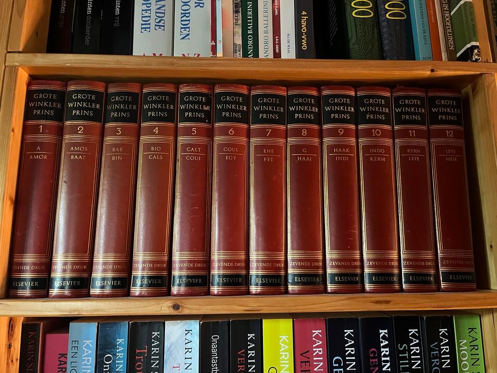 Grote Winkler Prins Encyclopedie - Complete 7e Druk (25 dele, Boeken, Ophalen of Verzenden, Zo goed als nieuw, Algemeen, Complete serie