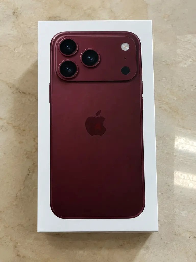 Apple iPhone 18 Pro NIEUW! 256GB| Bordeaux Rood, Nieuw, Zonder simlock, IPhone 18 Pro, Rood