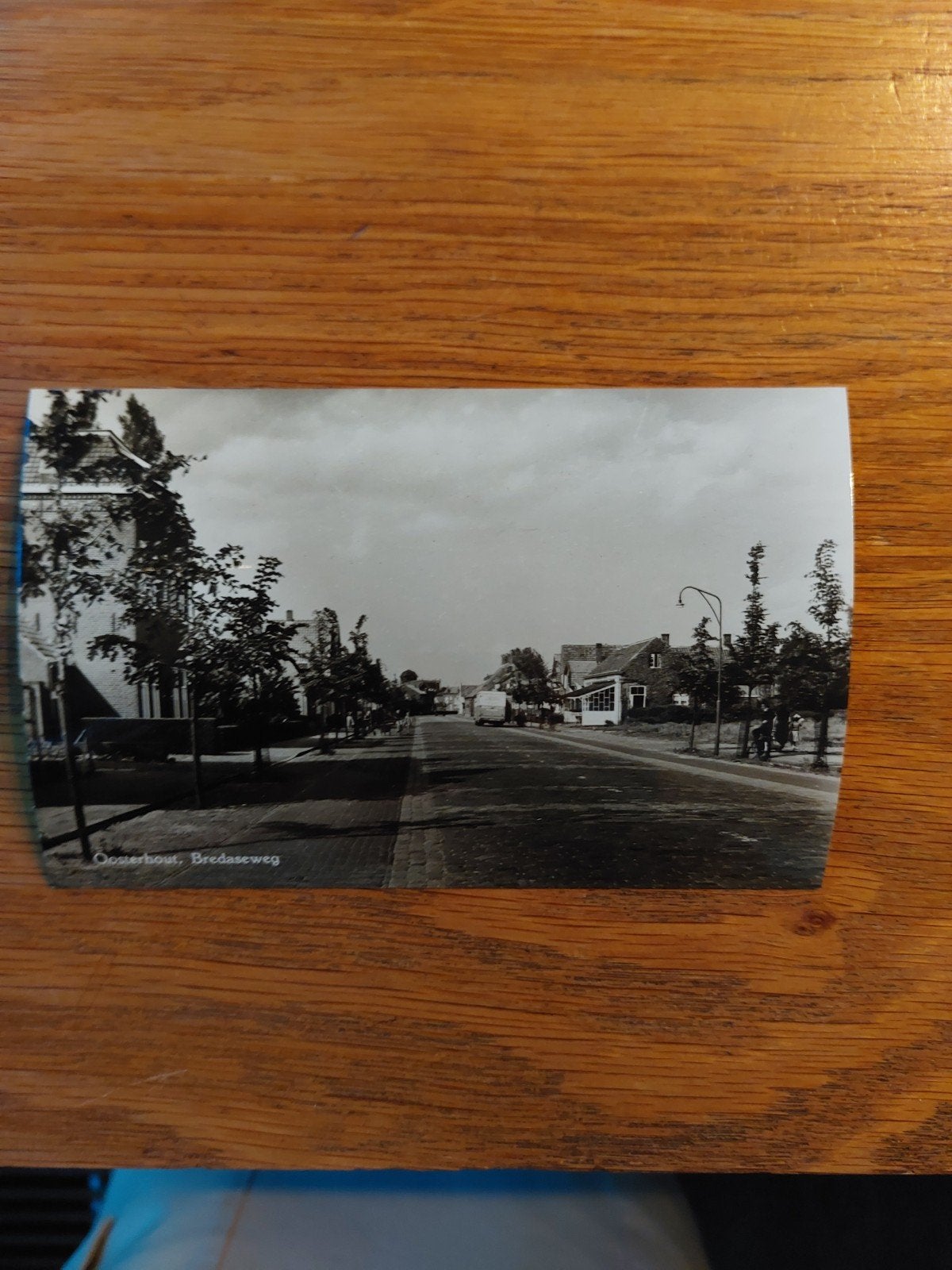 oude ansichtkaarten,  bredaseweg,Oosterhout, Ophalen of Verzenden, 1940 tot 1960, Noord-Brabant