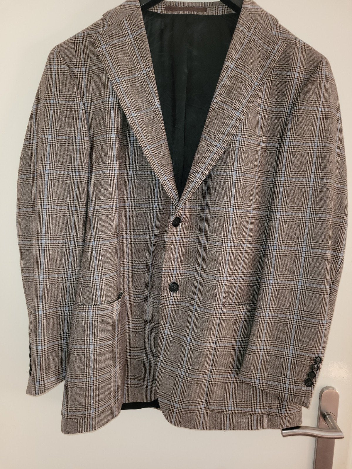 Bijenkorf Collection Colbert - Maat 52 (valt als 54), Ophalen of Verzenden, Zo goed als nieuw, Maat 52/54 (L), Bruin