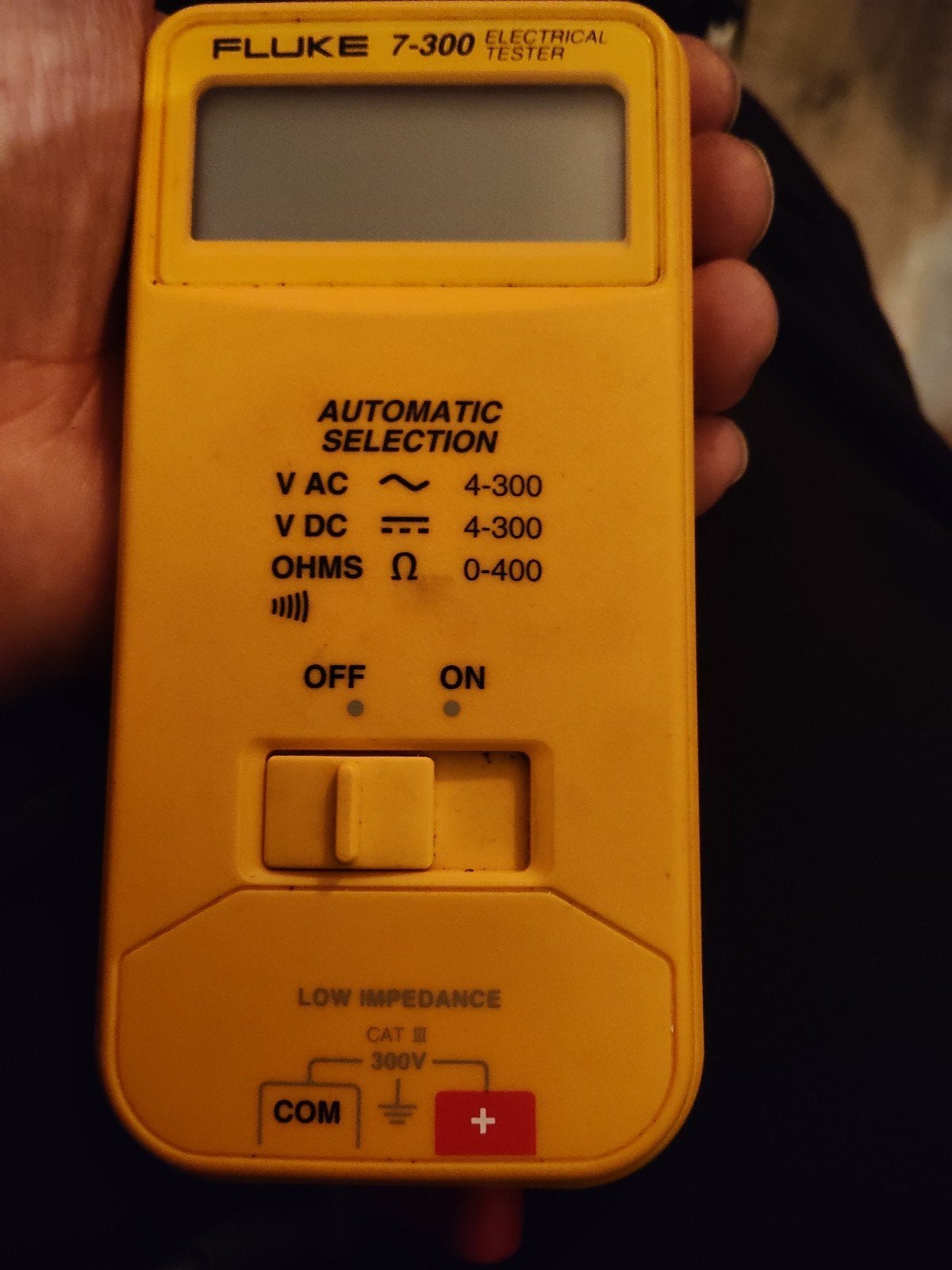 fluke 7 300 multimeter electrical tester, Ophalen of Verzenden, Zo goed als nieuw, Multimeter