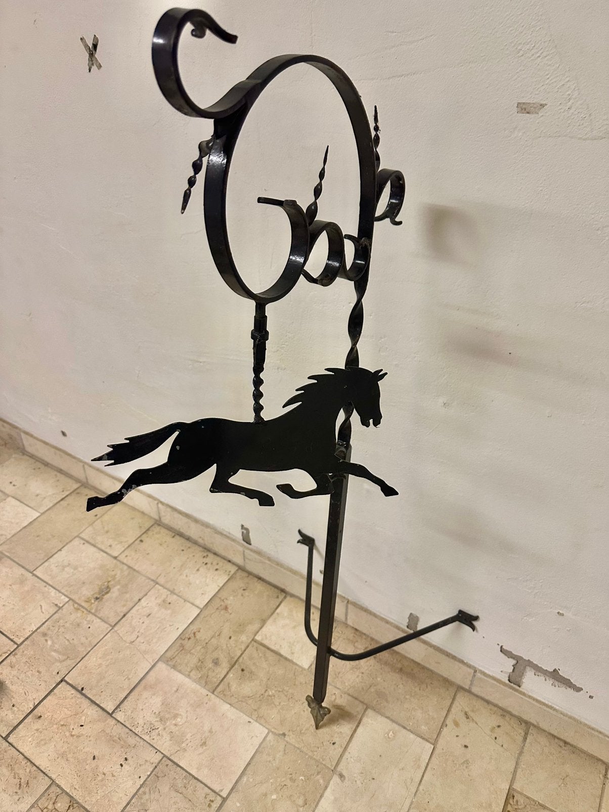 Windvaan paard, Tuin en Terras, Windwijzers en Windmolens, Ophalen, Gebruikt