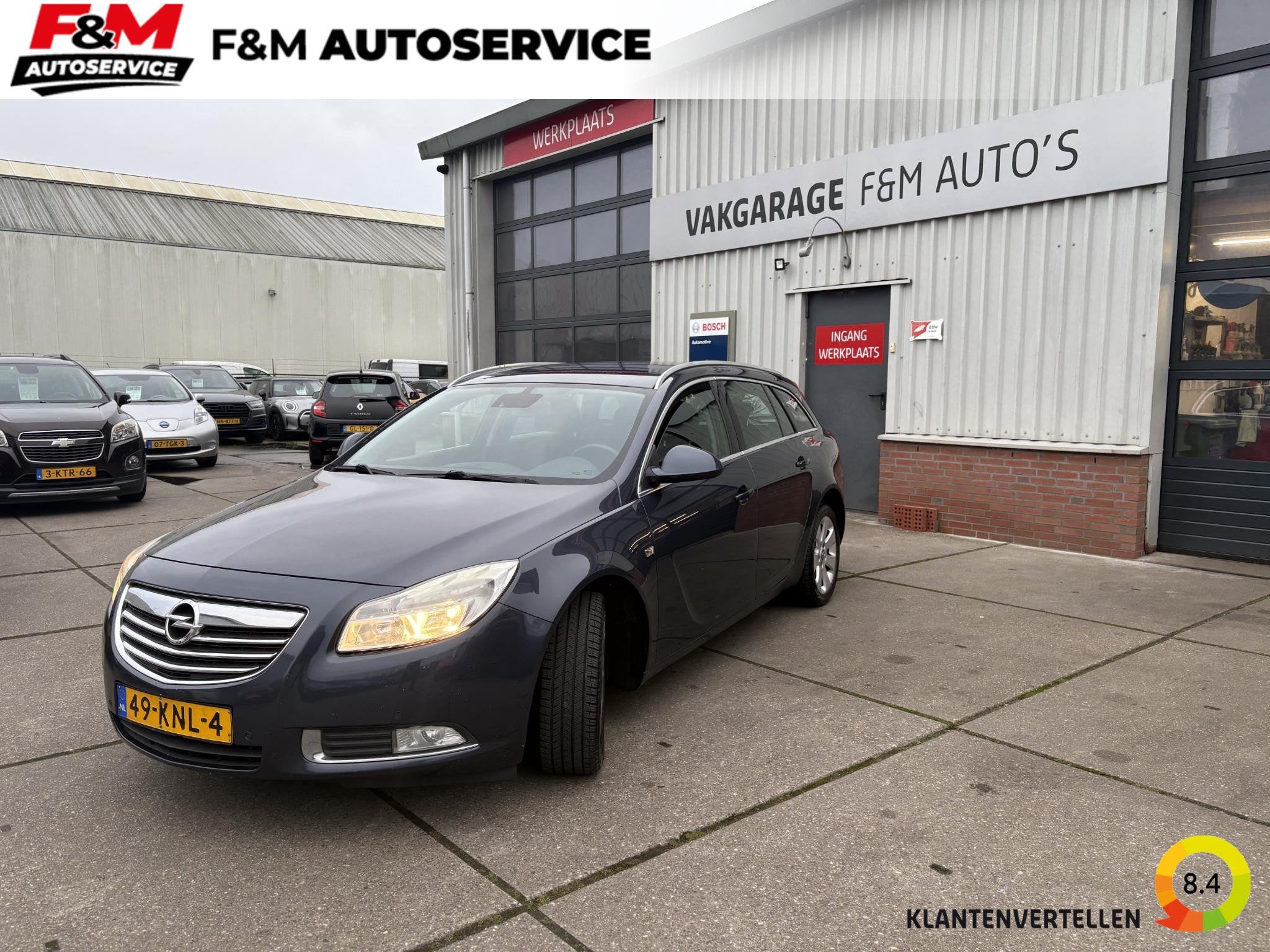 Opel Insignia Sports Tourer 1.6 T Edition, Auto's, Euro 5, Stof, Gebruikt, 4 cilinders