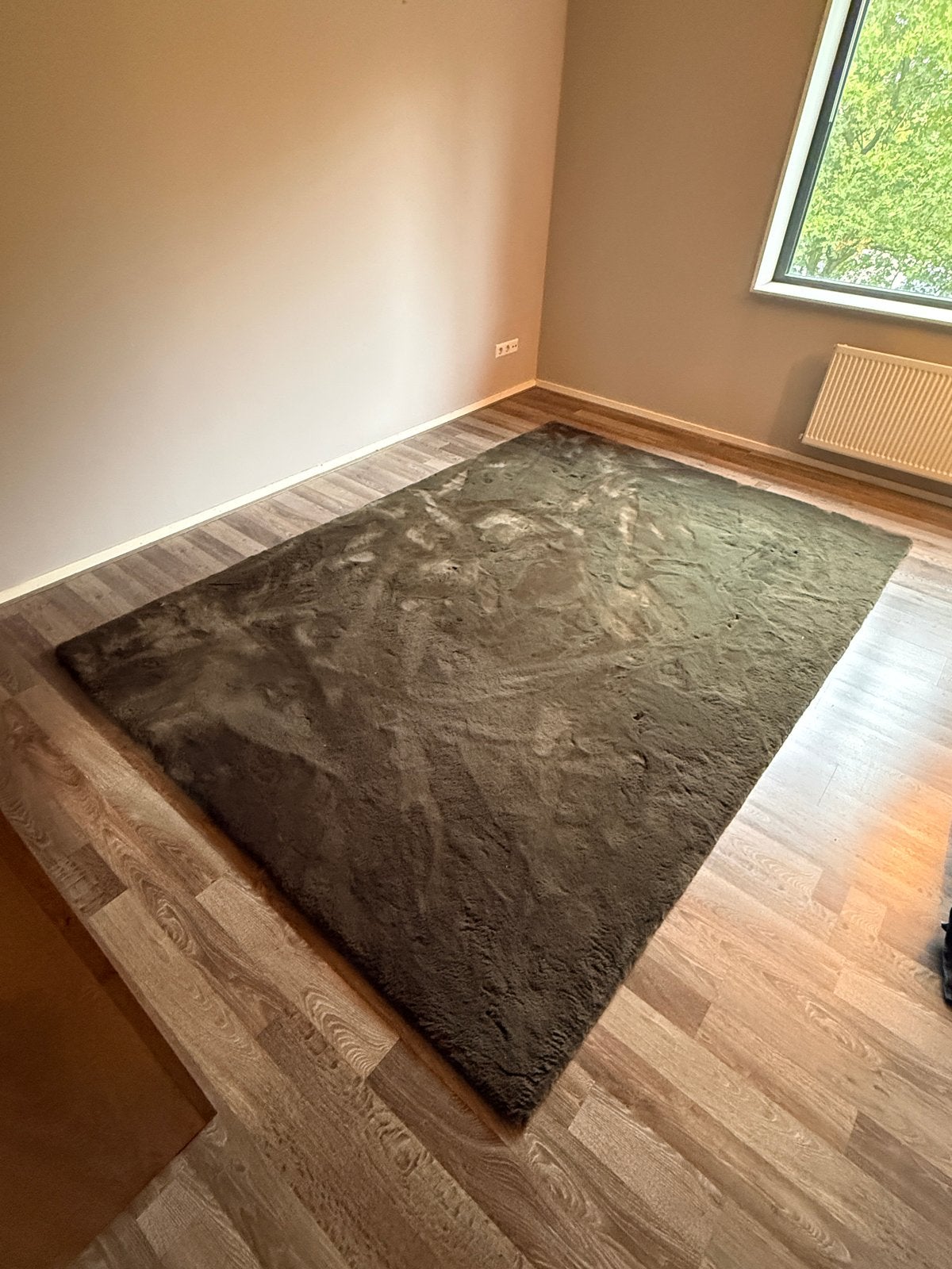 Vloerkleed Groen 200x290cm, Ophalen, Zo goed als nieuw, 200 cm of meer, Rechthoekig