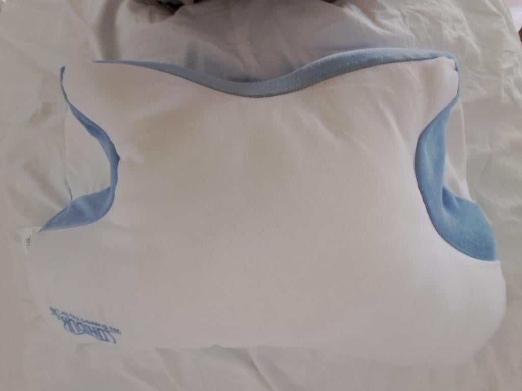 Uniqur Ergonomisch Kussen - Neksteun en Comfort, Ophalen of Verzenden, Zo goed als nieuw, Wit, Overige vormen