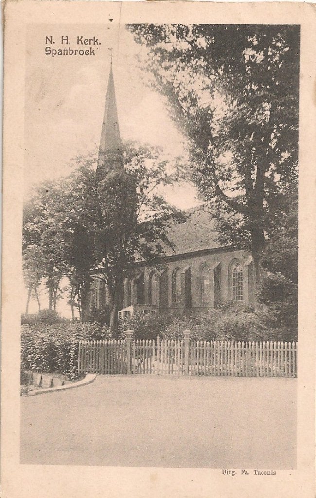 Spanbroek, Verzenden, 1940 tot 1960, Ongelopen, Noord-Holland