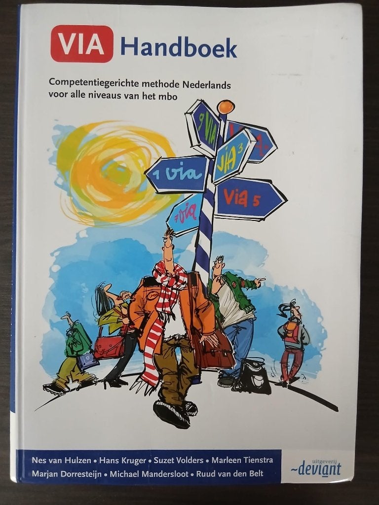 VIA Handboek Nederlands MBO, Boeken, Deviant, Ophalen of Verzenden, Zo goed als nieuw, MBO