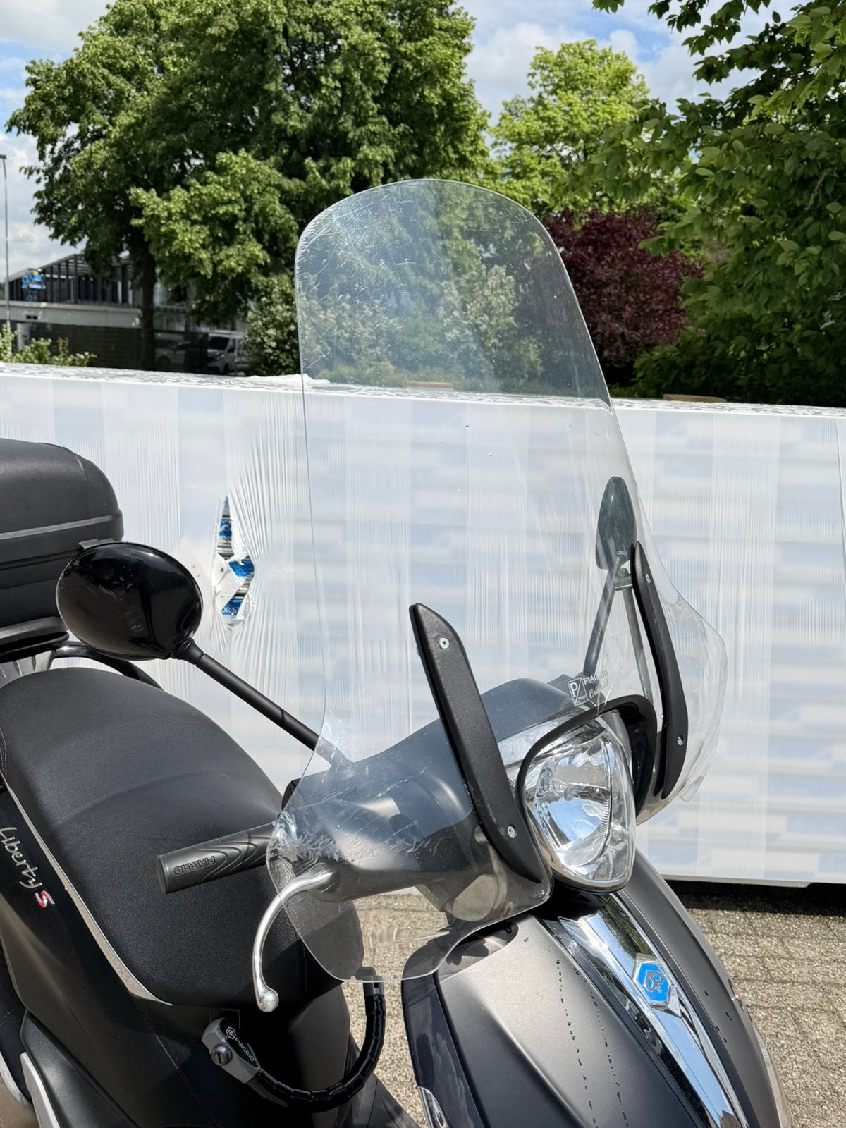 Piaggio Liberty S E4 45km 2019 schade scooter brom, Ophalen, Gebruikt, Overige modellen, 7005AM