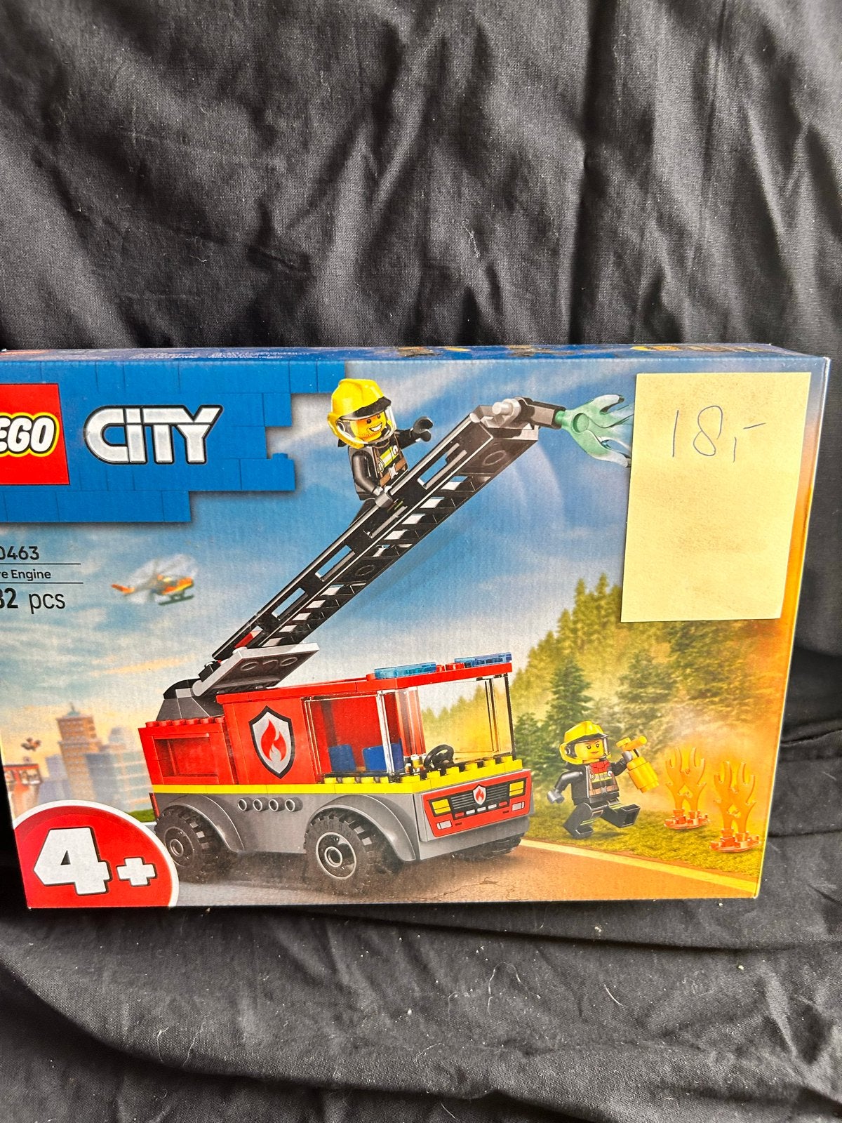 Nieuwe Lego City Brandweerwagen set, ongeopend, Ophalen of Verzenden, Nieuw