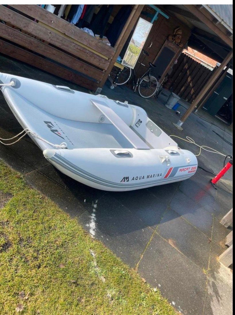 Rubberboot aircat 285, Ophalen, Zo goed als nieuw, Overige typen, Motorboot