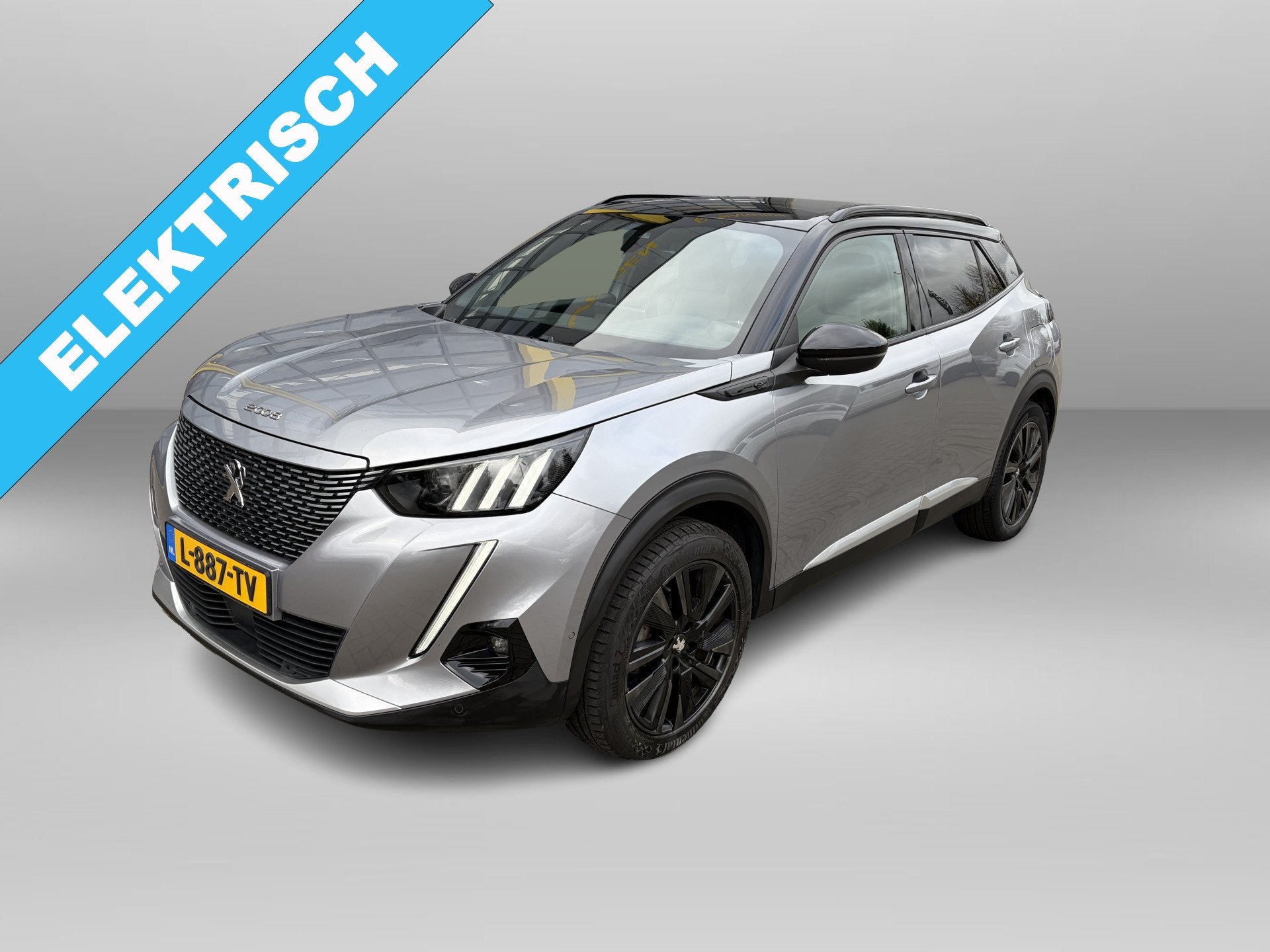 Peugeot e-2008 EV GT Pack 50 kWh Stoelverwarming | Panorama, Dealer onderhouden, 136 pk, Gebruikt, 322 km