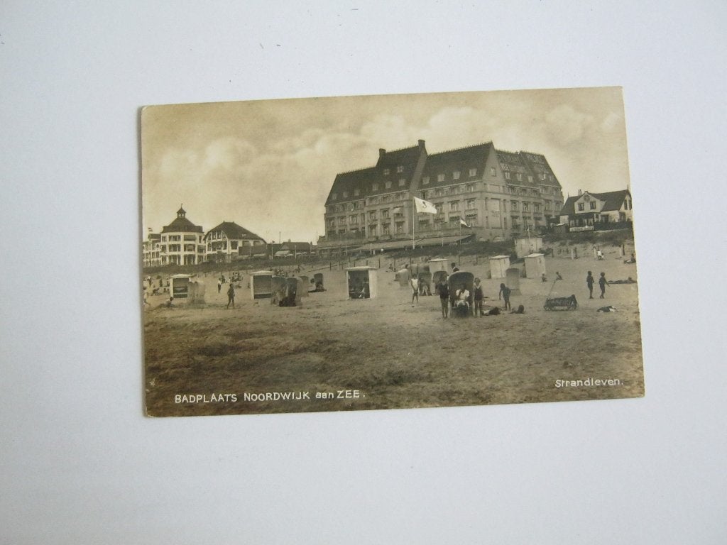 Ansichtkaarten Nederland, TC 10-18 Badplaats Noordwijk 1927, Ophalen of Verzenden, 1920 tot 1940, Gelopen, Zuid-Holland