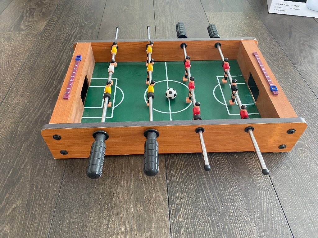 Mini voetbaltafel, Kinderen en Baby's, Ophalen, Gebruikt