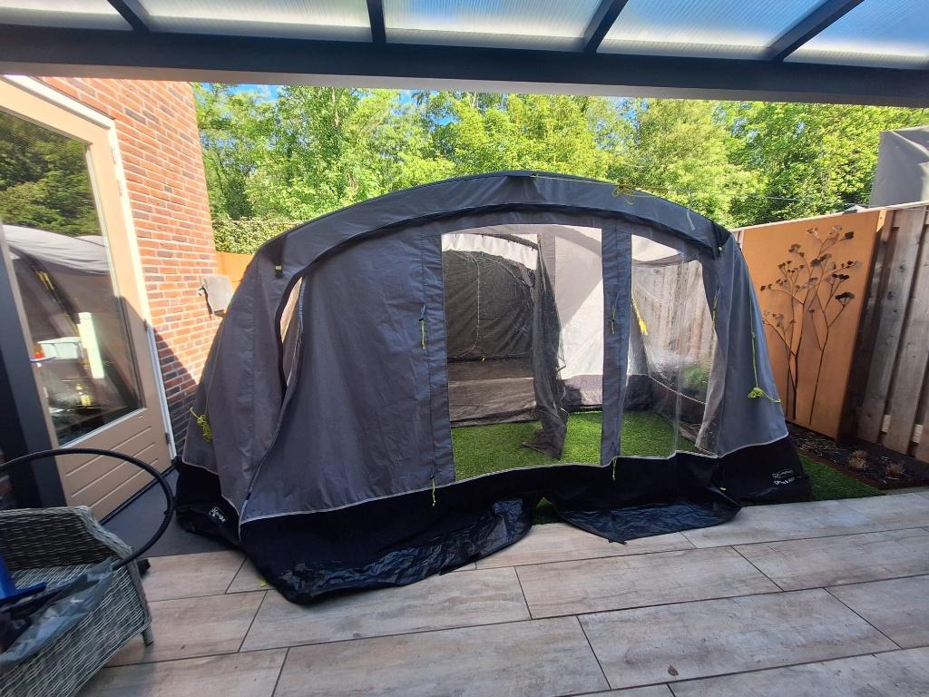Kampa croyde 6 air tc opblaasbare tent, Ophalen, Zo goed als nieuw, Tot en met 6