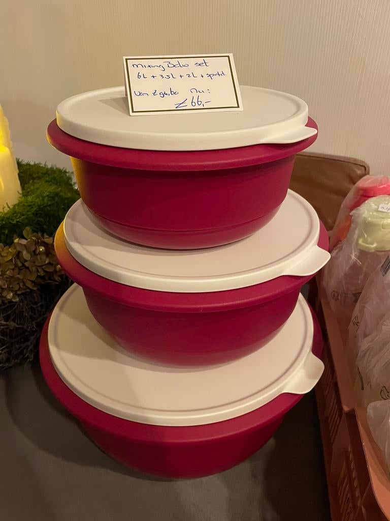 Heel veel TUPPERWARE nieuw, Ophalen of Verzenden, Nieuw, Overige typen