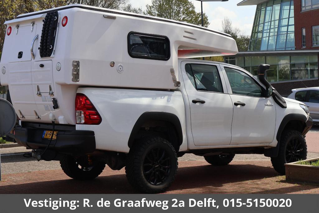 Toyota HiLux Camper 2.4 D-4D Dubbele Cabine Cool Comfort (ex, Auto's, Stof, Gebruikt, 4 cilinders, 150 pk