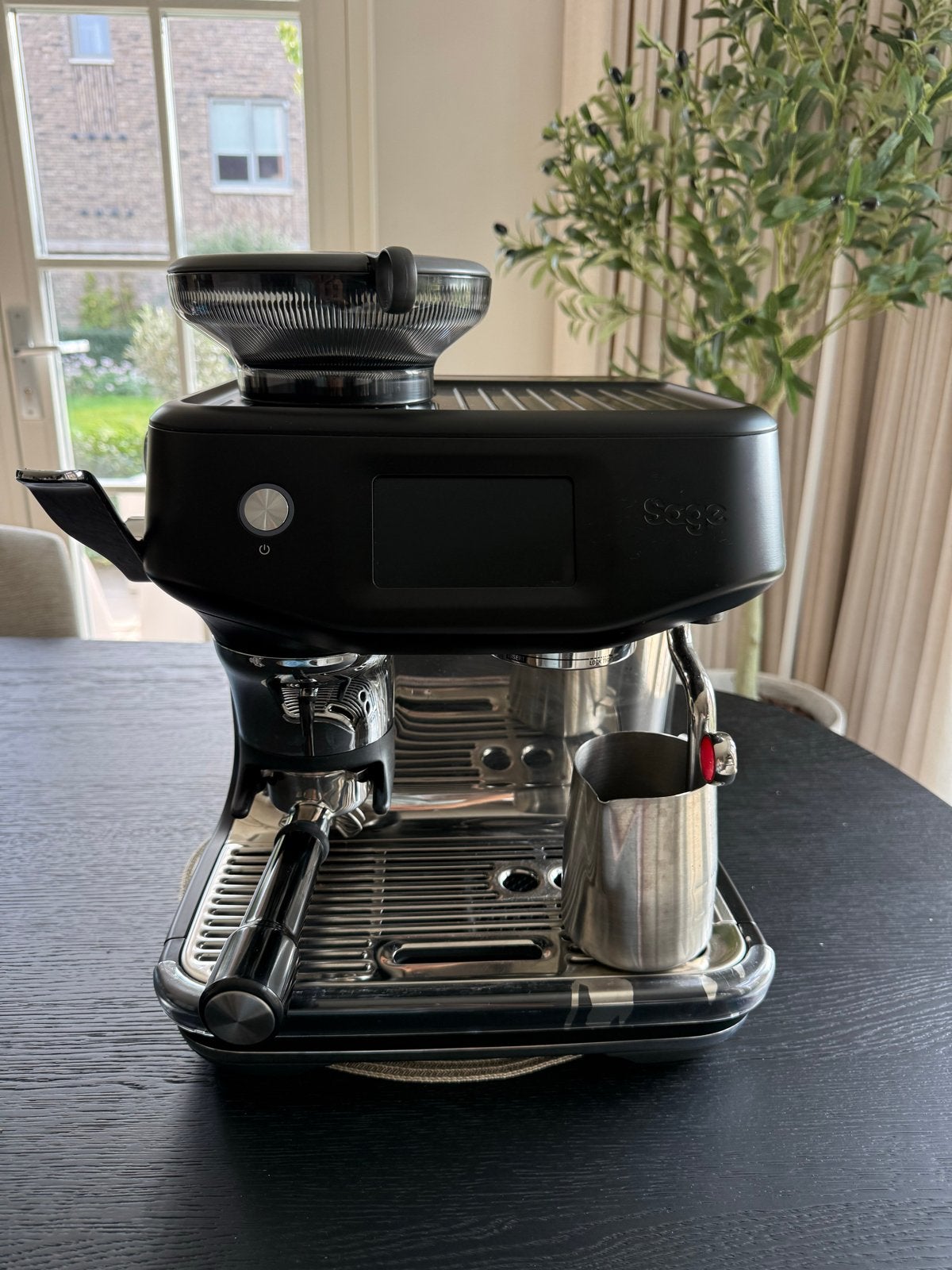 Sage Barista Touch Impress Espressomachine + accessoires, Witgoed en Apparatuur, Afneembaar waterreservoir, Espresso apparaat