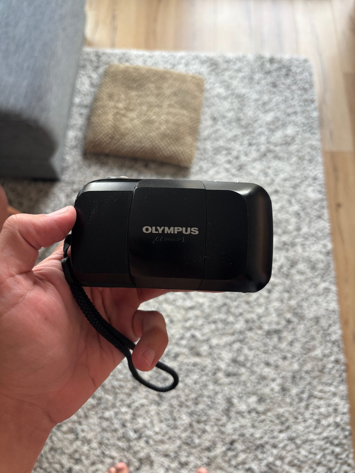 Olympus mju 1 compact camera - defect, Ophalen of Verzenden, Niet werkend, Compact, Olympus