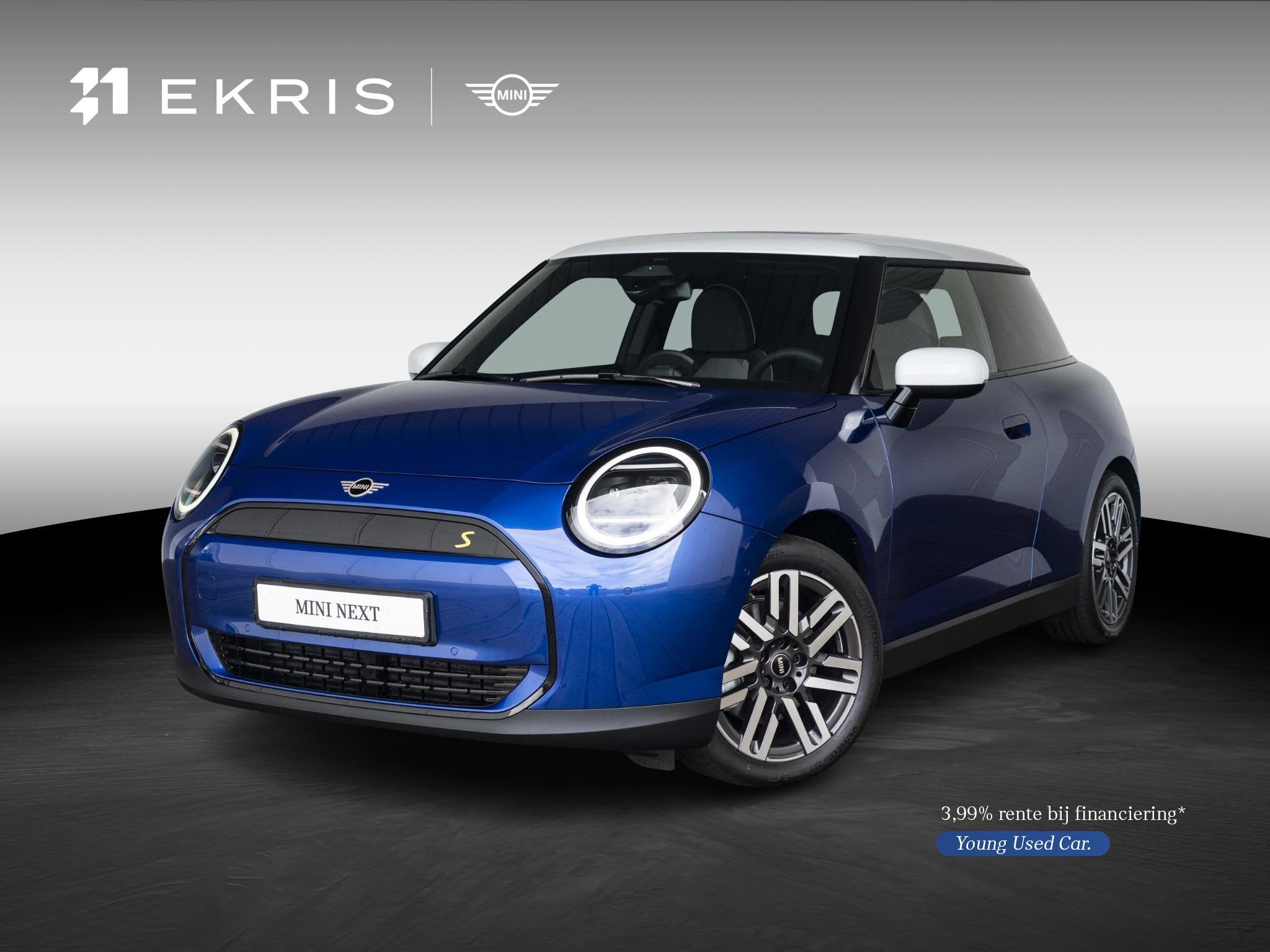 MINI 3-Deurs Cooper SE Classic M-pakket | Glazen panoramadak, Auto's, Stof, Zwart, Met garantie (alle), Mini Electric