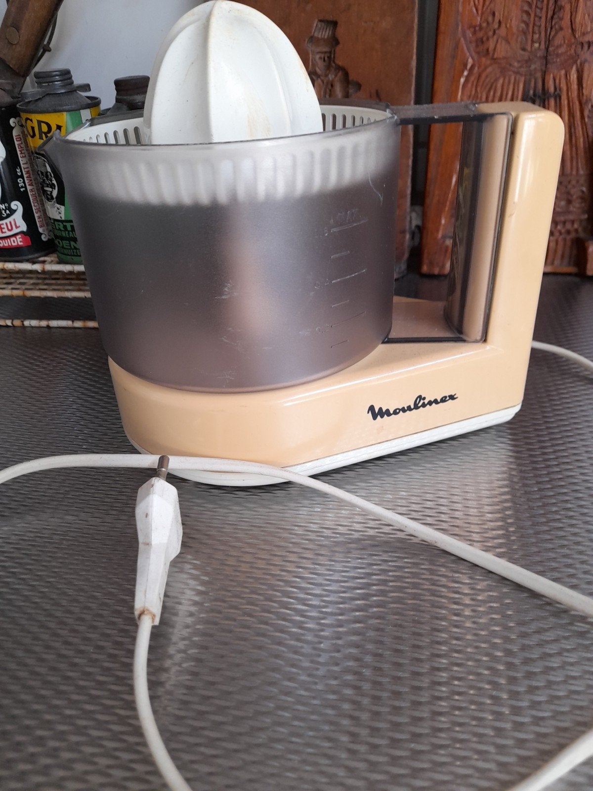 retro Moulinex citruspers ,sinaasappelpers, Ophalen of Verzenden