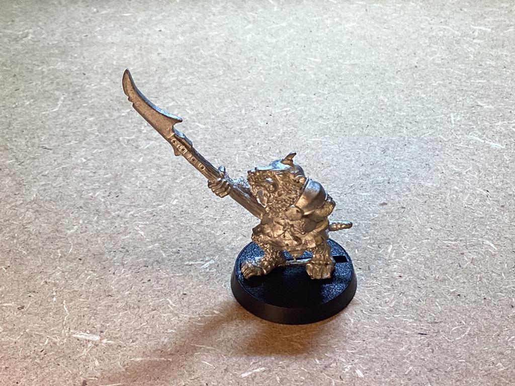 1x Skaven; Storm Vermin v2 [1993], Ophalen of Verzenden, Zo goed als nieuw, Warhammer, Figuurtje(s)