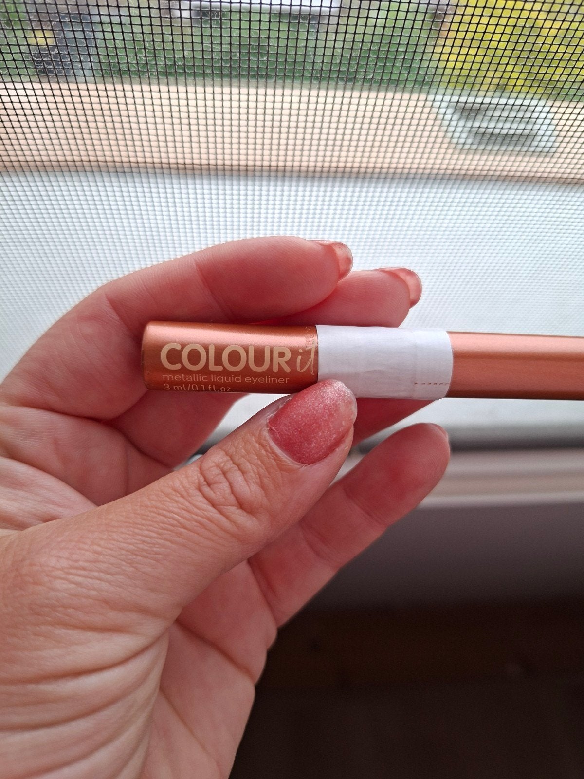 Metallic Liquid Eyeliner - Koperkleurig, Ophalen of Verzenden, Nieuw