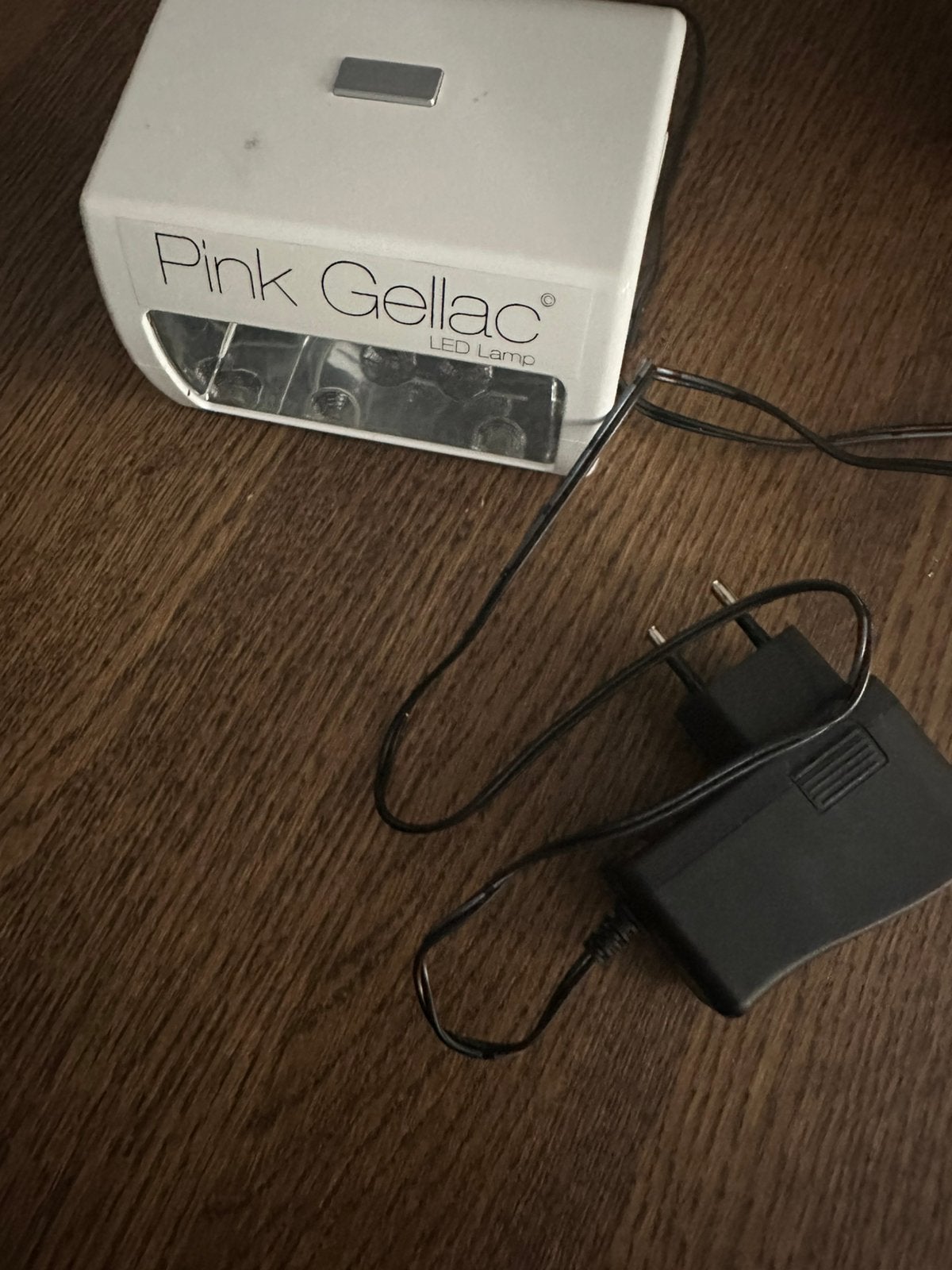 pink gellac uv lamp, Ophalen of Verzenden, Gebruikt, Wit, Handen en Nagels