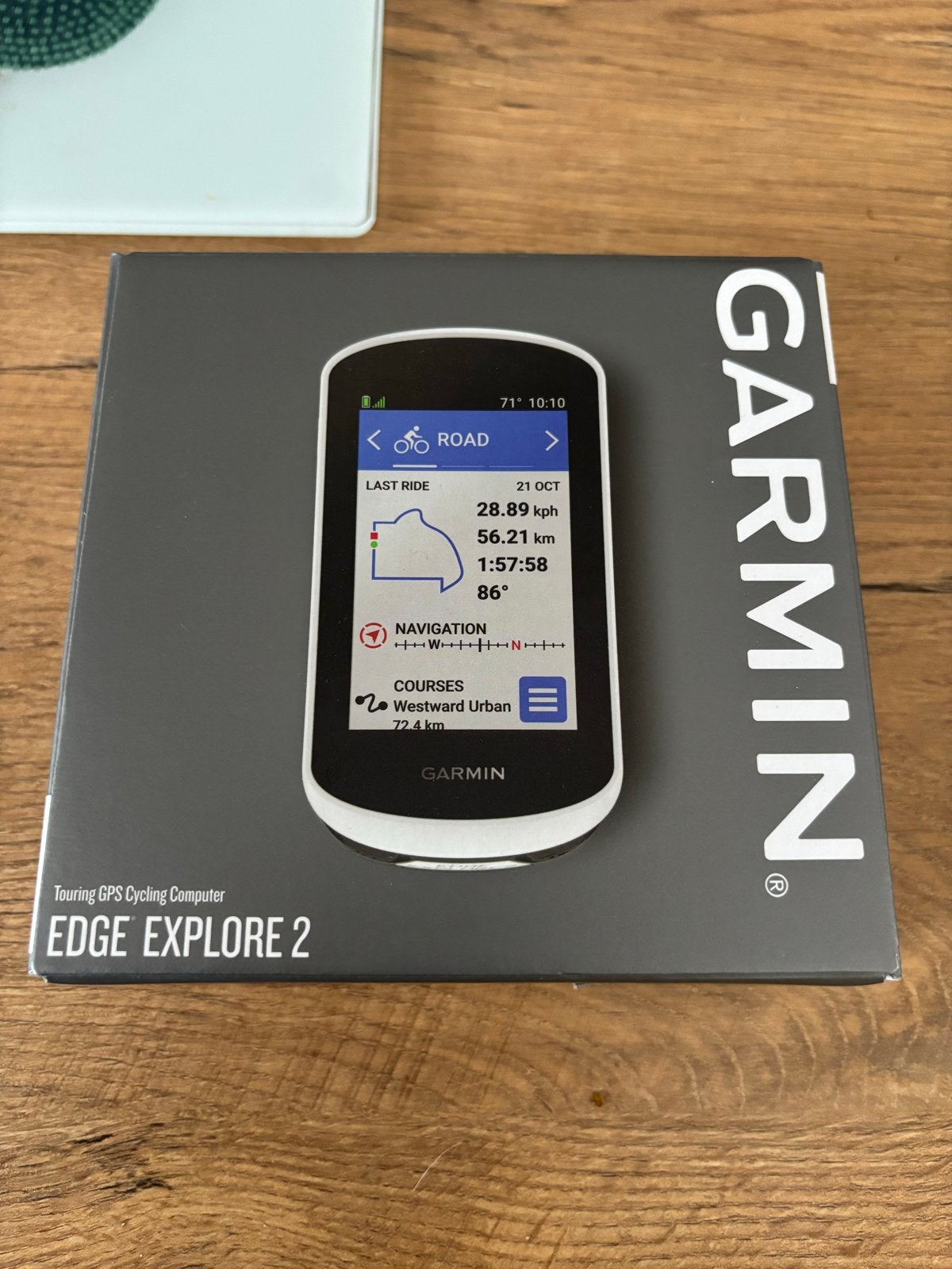 Garmin Edge Explore 2 - Goede staat, compleet met toebehoren, Ophalen of Verzenden, Draadloos, Zo goed als nieuw