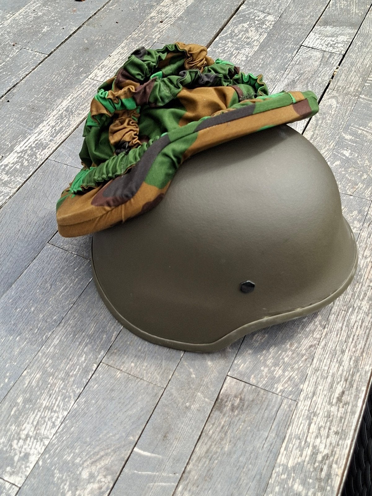 M95 Kevlar helm maat M (KL Defensie), Ophalen of Verzenden, Landmacht, Nederland, Helm of Baret