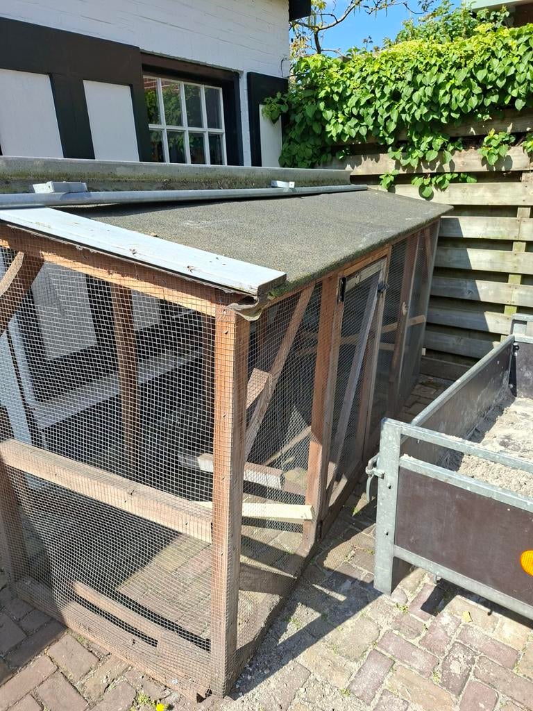 Katten ren kippen ren . Buiten verblijf, Dieren en Toebehoren, Katten-accessoires, Ophalen of Verzenden