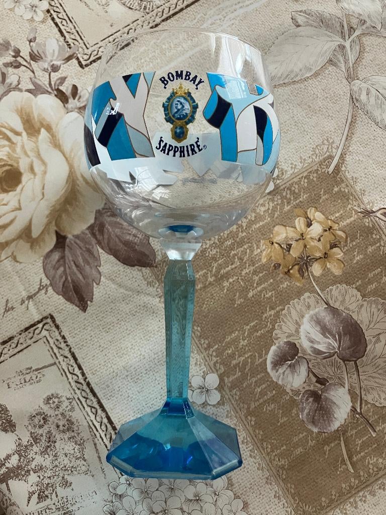 Bombay sapphire glas, Ophalen of Verzenden, Zo goed als nieuw, Overige typen