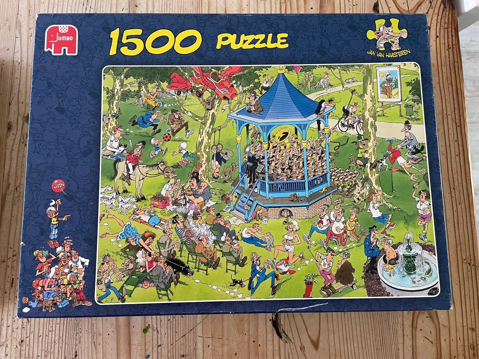 Puzzel Jan van Haasteren, Hobby en Vrije tijd, Ophalen, 500 t/m 1500 stukjes, Zo goed als nieuw