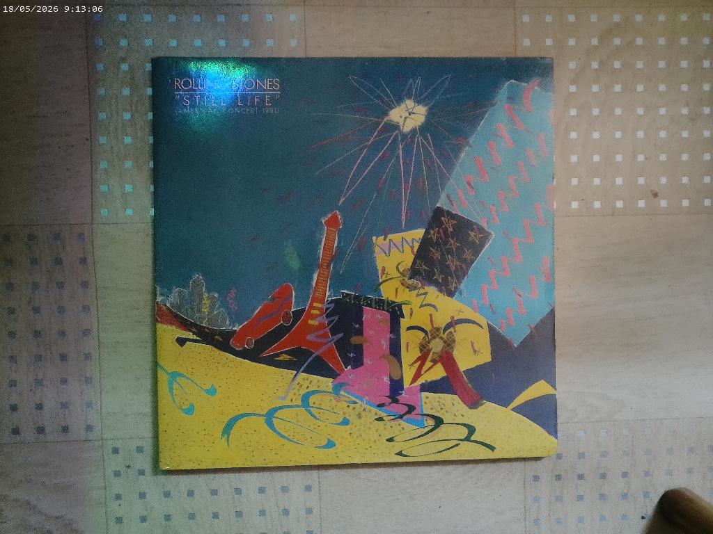 LP The Rolling Stones - Still Life, Cd's en Dvd's, Vinyl | Rock, Gebruikt, 1980 - 1989, Ophalen of Verzenden, Inclusief binnenhoes