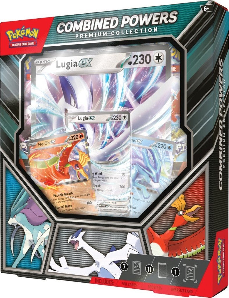 Pokémon Combined Powers Premium Collection Box (11 packs), Ophalen of Verzenden, Nieuw, Boosterbox, Foil