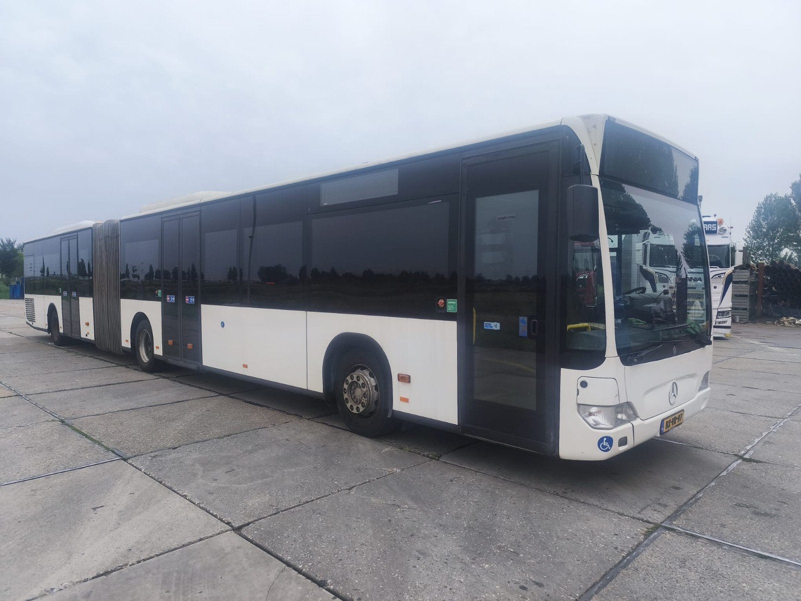 gelede partybus of pendelbus, Ophalen
