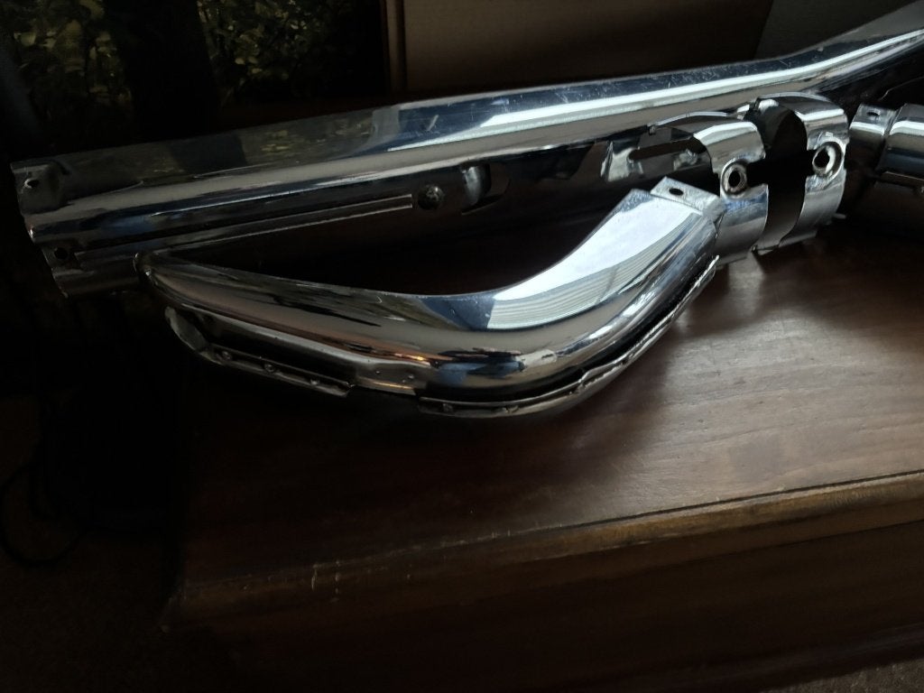 Bumperhoeken Mercedes coupe w123, Ophalen of Verzenden, Gebruikt, Mercedes-Benz, Bumper