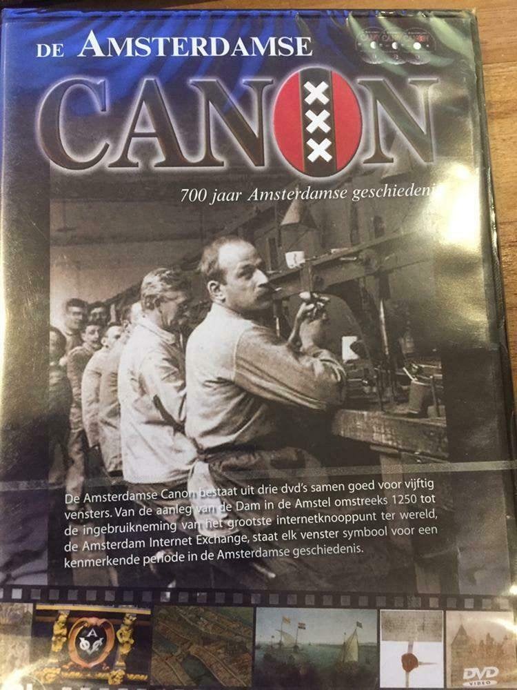 Amsterdamse canon 3 dvd box , Sealed en Origineel, Cd's en Dvd's, Alle leeftijden, Ophalen of Verzenden, Nieuw in verpakking, Politiek of Geschiedenis