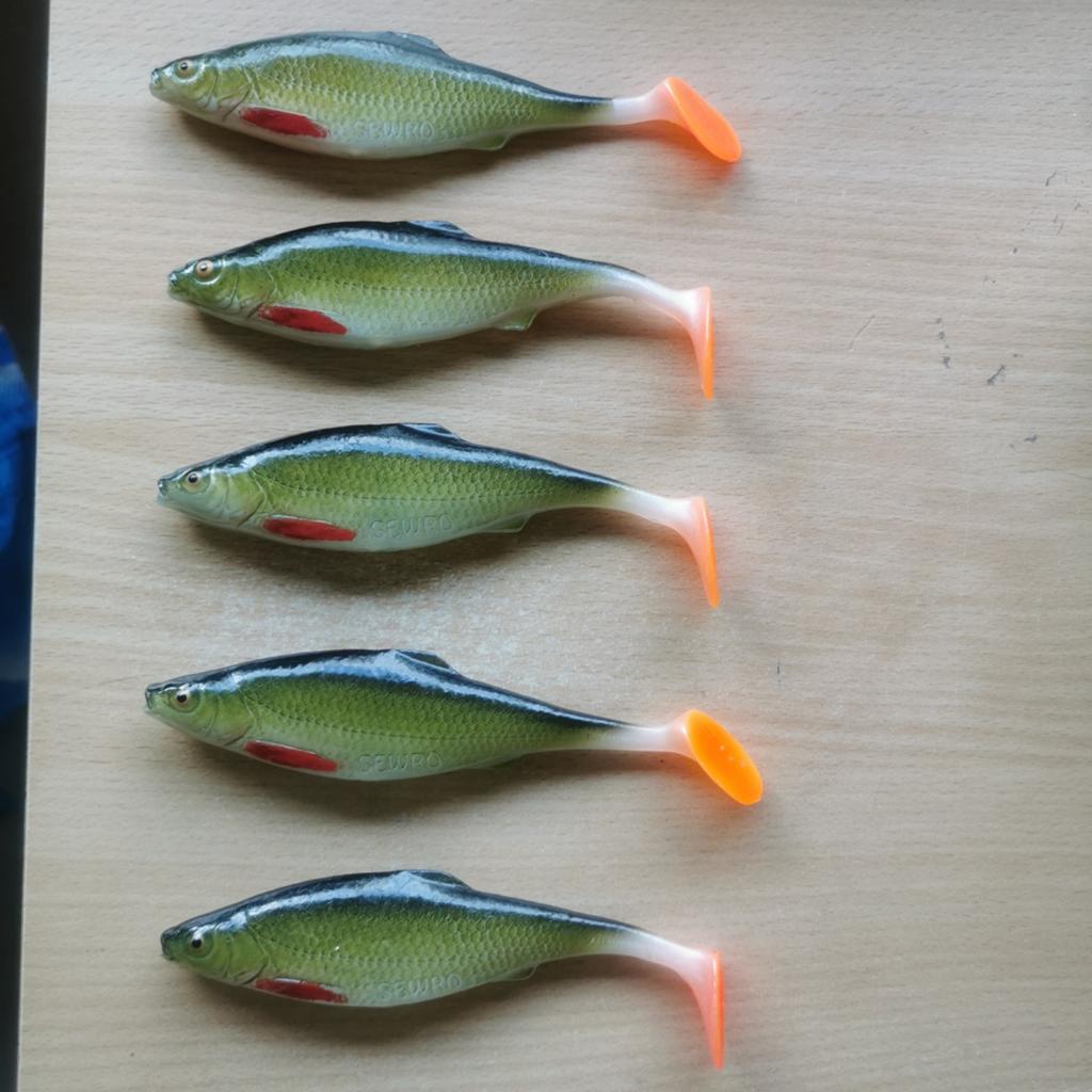5x Sewro Custom Baits 14 cm roach, Ophalen of Verzenden, Nieuw, Overige typen