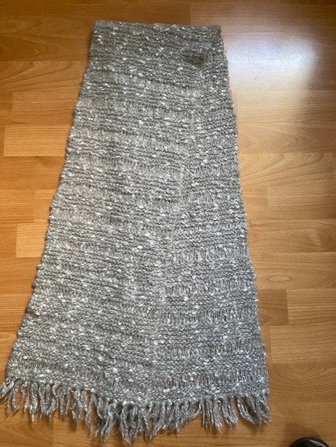 Gebreide sjaal, Kleding | Dames, Mutsen, Sjaals en Handschoenen, Ophalen of Verzenden, Gedragen, Maat 46/48 (XL) of groter, Sjaal