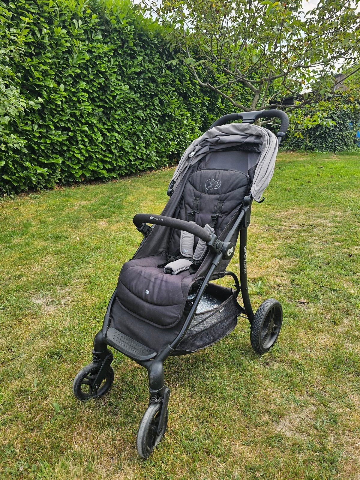 Kinderkraft Askoy kinderwagen - Grijs, Kinderen en Baby's, Kinderwagens en Combinaties, Ophalen, Gebruikt, Kinderwagen, Overige merken