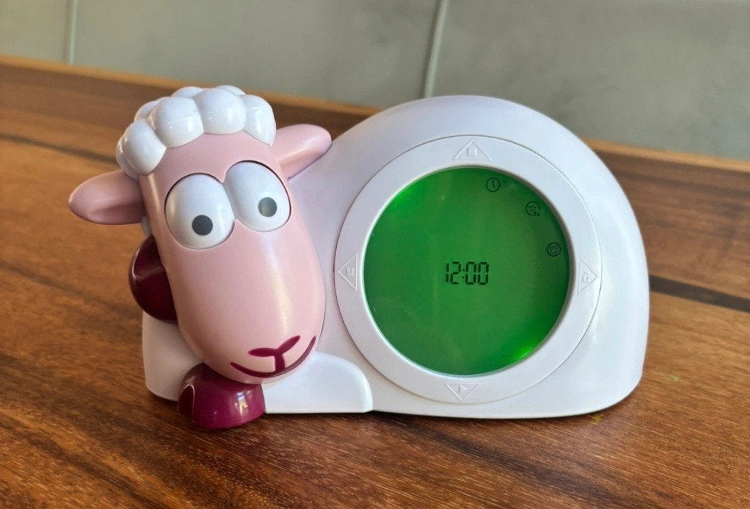 zazu schaap sam slaaptrainer | roze, Witgoed en Apparatuur, Wekkers, Ophalen of Verzenden, Zo goed als nieuw