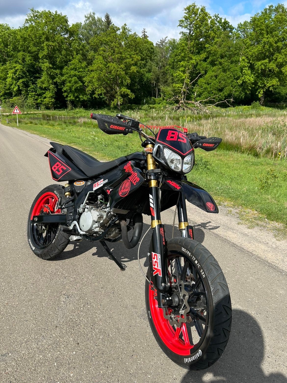Derbi drd racing 88cc, Ophalen, Gebruikt