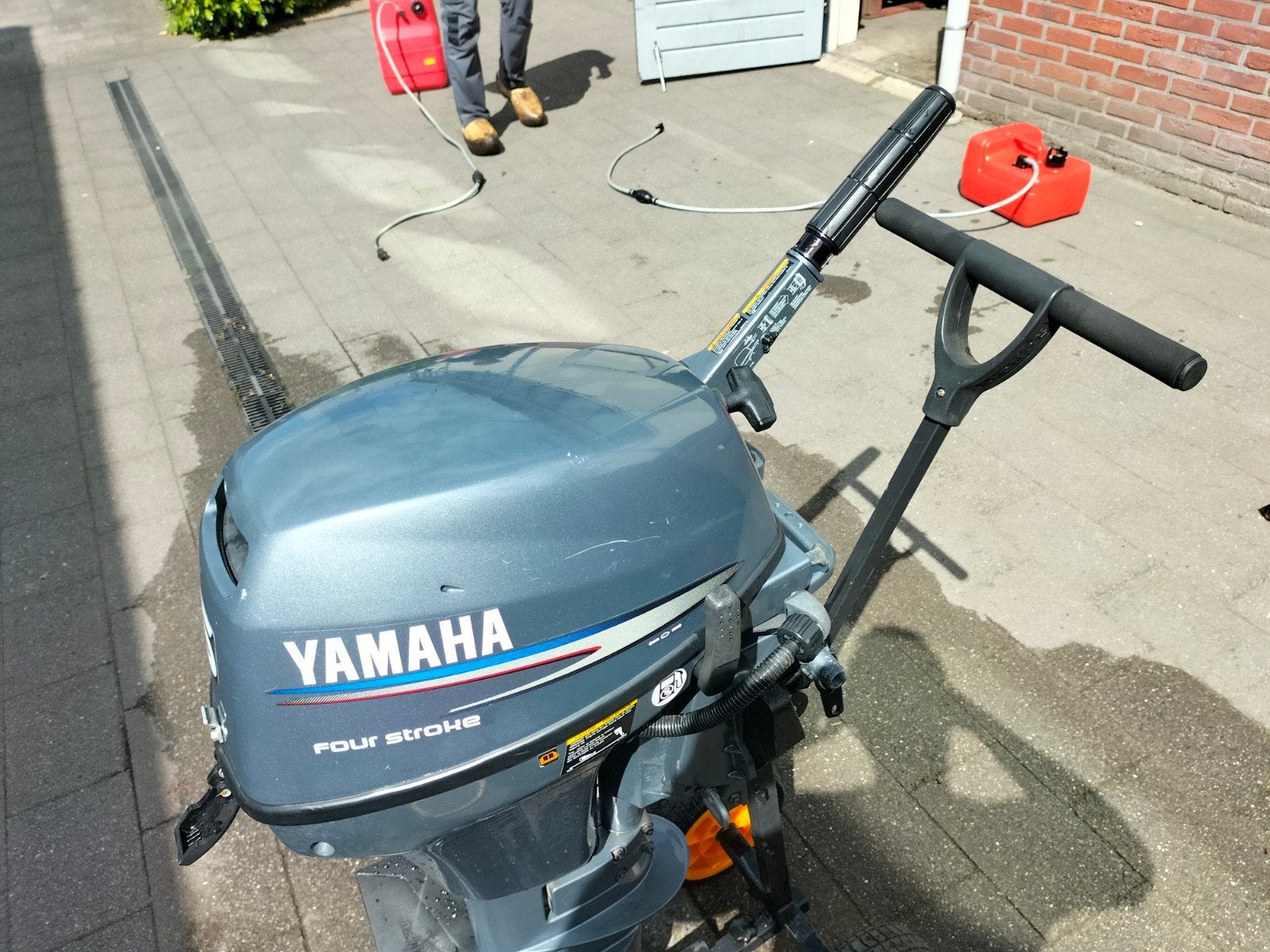 Yamaha 8 PK Buitenboordmotor - Kortstaart, Ophalen, Gebruikt, 5 tot 10 pk, Viertaktmotor