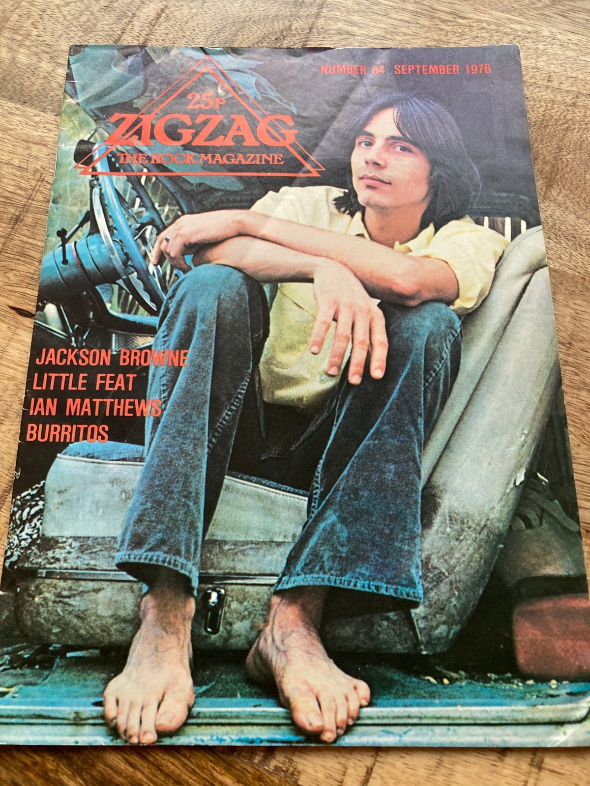 ZIG ZAG Jackson Browne LITTLE FEAT Joel Scott Hill, Ophalen of Verzenden, Zo goed als nieuw, Muziek, Film of Tv