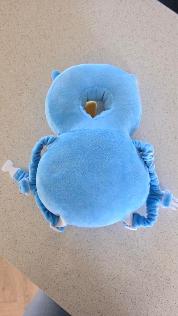 Baby Hoofdbeschermer Draakje Blauw, Ophalen of Verzenden, Zo goed als nieuw