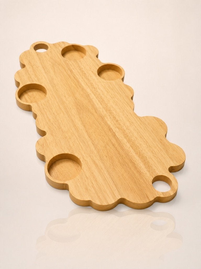 Partij houten in de wolken serveerplanken tapas planken, NHP International, Hout, Snij-/serveerplank, Ophalen of Verzenden