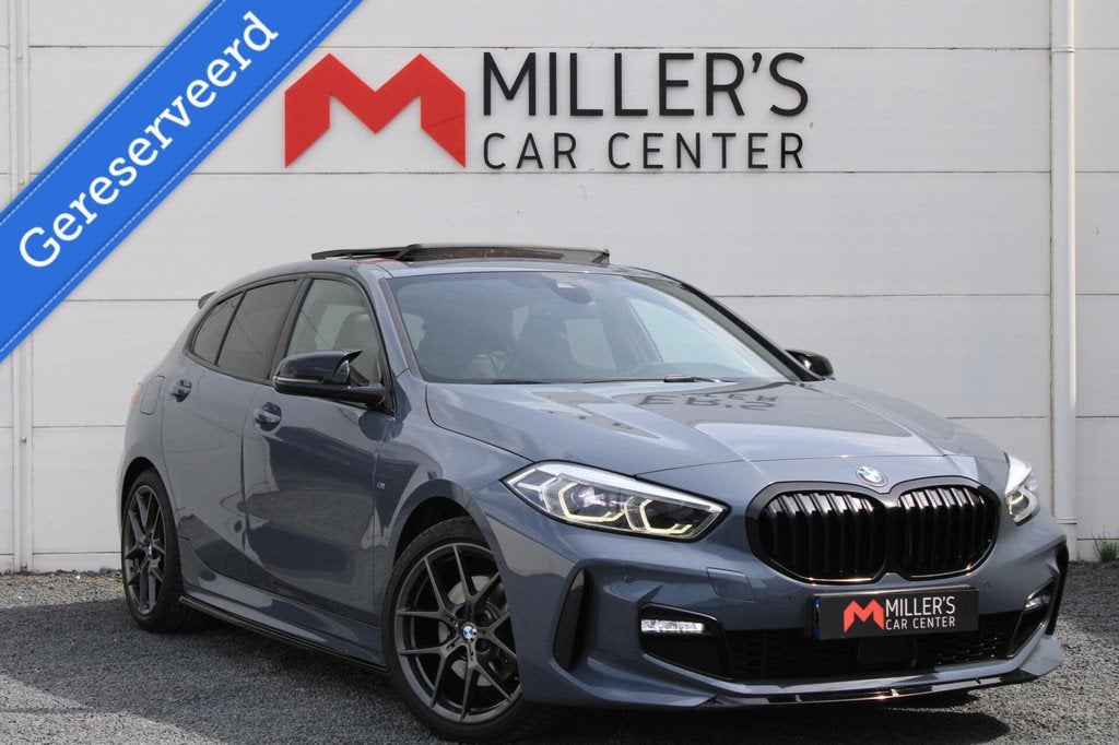 BMW 1-serie 118i M-Sport M-seats Maxton Design NL-Auto BTW, Gebruikt, Met garantie (alle), Bedrijf, Lichtsensor