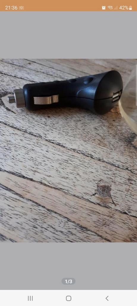 auto sigarettenaansteker usb, Ophalen, Gebruikt